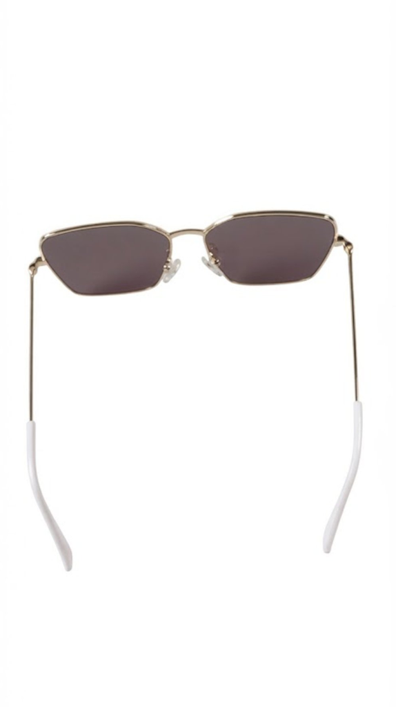 Lux Lenses Sunglasses Cat-eye UV Protection Gold Unisex - Image 6