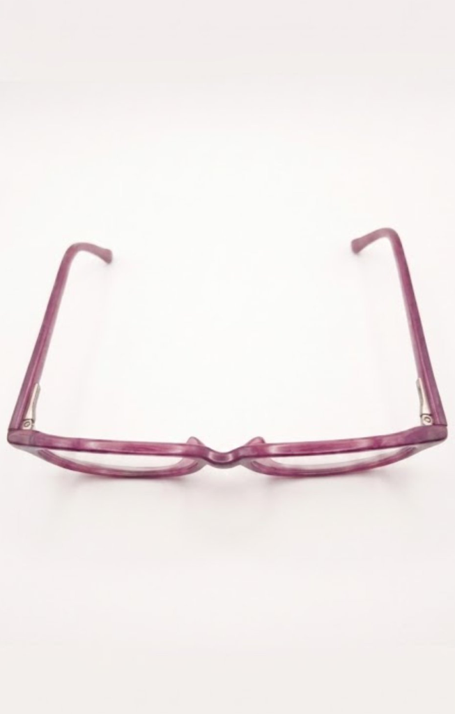 Brooksfield Eyeglasses Frame Rectangle Full-Rim Purple Unisex Acetate - Image 1