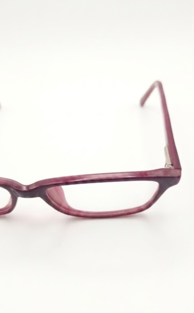 Brooksfield Eyeglasses Frame Rectangle Full-Rim Purple Unisex Acetate - Image 5
