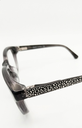 Oasis Eyeglasses Frame Rectangle Full-Rim Black Unisex Acetate Spring Hinge - Image 4