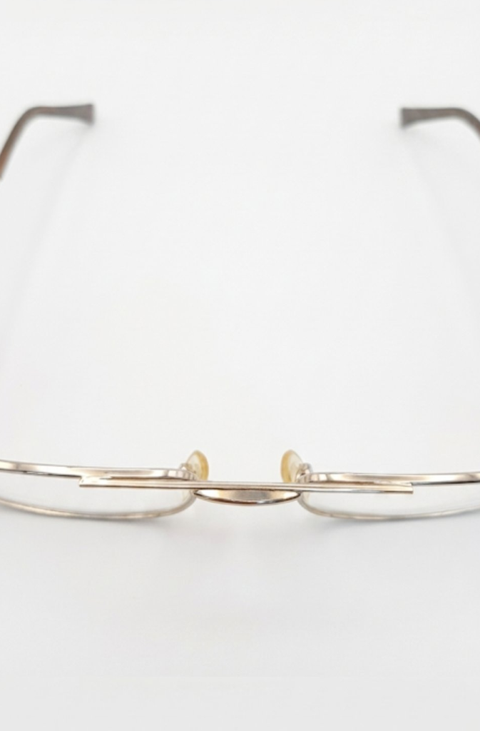Brooksfield Eyeglasses Frame Rectangle Full-Rim Gold Men Metal - Image 2