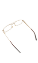 Brooksfield Eyeglasses Frame Rectangle Full-Rim Gold Men Metal - Image 5