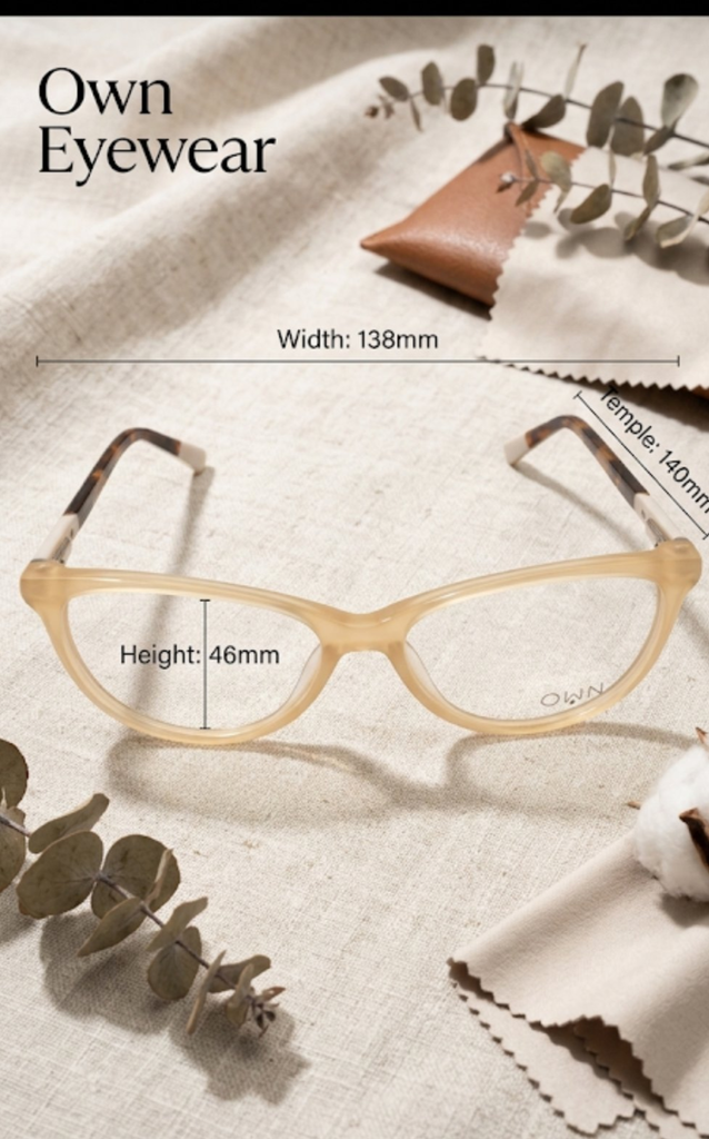 Own DW/OPT/OWN-12/P PEARL 52-15 Eyewear Eyeglasses/Prescription Women - Image 3