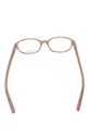 Rochas Eyeglasses Frame Rectangle Full-Rim Beige Women Acetate - Image 4