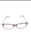 Rochas Eyeglasses Frame Rectangle Full-Rim Purple Women Metal Plastic - Image 1