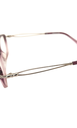 Rochas Eyeglasses Frame Rectangle Full-Rim Purple Women Metal Plastic - Image 3