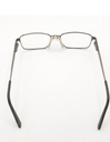 Brooksfield Eyeglasses Frame Rectangle Full-Rim Gray Men Metal - Image 3