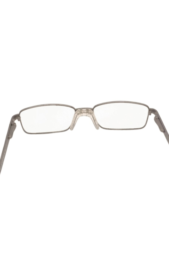 Brooksfield Eyeglasses Frame Rectangle Full-Rim Gray Men Metal - Image 4
