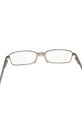 Brooksfield Eyeglasses Frame Rectangle Full-Rim Gray Men Metal - Image 4