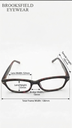 Brooksfield Eyeglasses Frame Rectangle Full-Rim Brown Unisex Acetate - Image 4