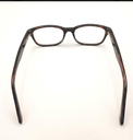 Brooksfield Eyeglasses Frame Rectangle Full-Rim Brown Unisex Acetate - Image 6
