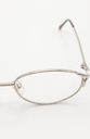 Classique Eyeglasses Frame Rectangle Semi-Rimless Gold Men Metal Plastic - Image 6