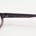 Classique Eyeglasses Frame Rectangle Full-Rim Black Women Acetate - Image 5