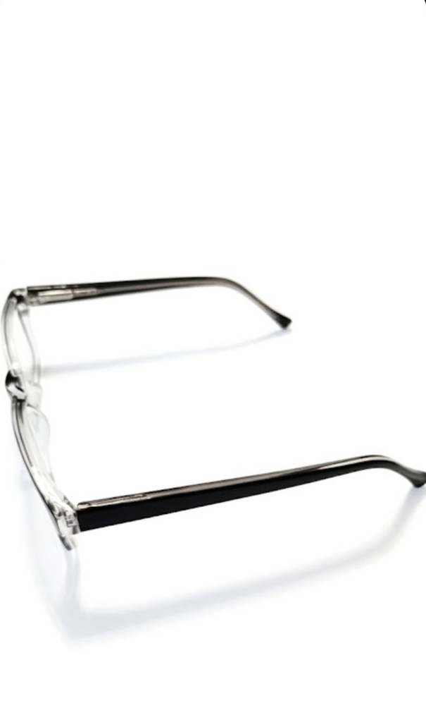 Brooksfield Eyeglasses Frame Rectangle Full-Rim Black Unisex Acetate - Image 4