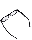 Classique Eyeglasses Frame Rectangle Full-Rim Black Unisex Acetate - Image 5