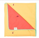 Baby Bites Swaddle Wrap Green Coral