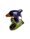 Arteciones Handmade Ceramic Dolphin Figurine Hand-Painted Home Decor