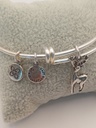 Urban Leaves ULNA004VS Bracelet Charm Silver Metal Bangle Vintage Silver Women