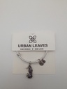 Urban Leaves ULOC002VS Bracelet Bangle Silver Metal Bangle Vintage Silver Unisex