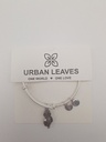 Urban Leaves ULNA001VS Bracelet Bangle Silver Metal Bangle Vintage Silver Women