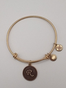 Urban Leaves ULIN018VG Bracelet Charm Gold Metal Bangle Vintage Gold Unisex