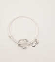 Urban Leaves ULUS002VS Bracelet Charm Bangle Silver Metal Bangle Headphones Vintage Silver Unisex