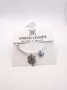 Urban Leaves ULSY003VS Bracelet Bangle Silver Metal Bangle Magic Flower Vintage Silver Women