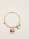 Urban Leaves ULUS009VG Bracelet Charm Bangle Gold Metal Bangle Friends Gold Tone Unisex