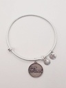 Urban Leaves German Design One World One Love Friends Bangle Silver Women
