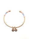 Urban Leaves German Design One World One Love Gypsy Bangle Gold Women