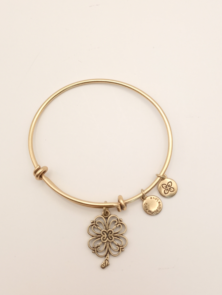 Urban Leaves ULSY003VG Bracelet Charm Gold Metal Bangle Magic Flower Vintage Gold Women