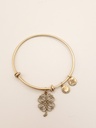Urban Leaves ULSY003VG Bracelet Charm Gold Metal Bangle Magic Flower Vintage Gold Women