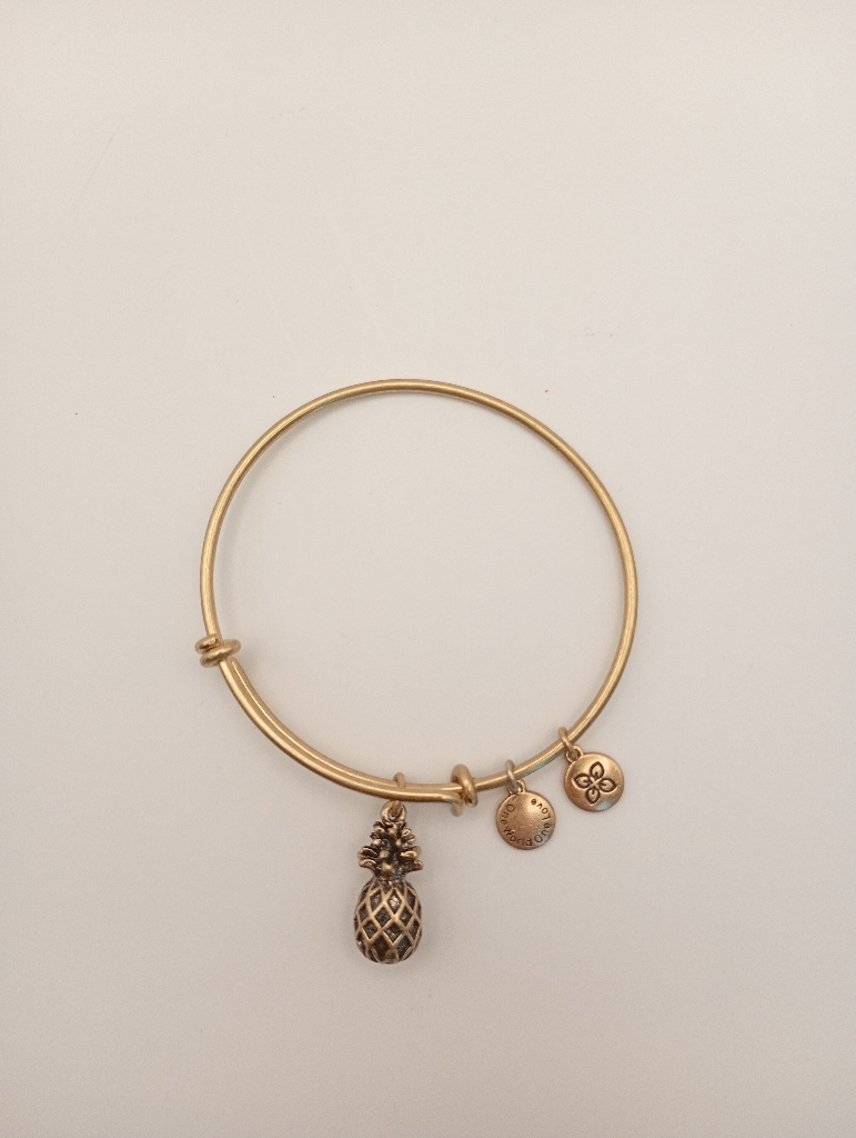 Urban Leaves ULFR001VG Bracelet Charm Gold Metal Bangle Pineapple Gold Tone Women