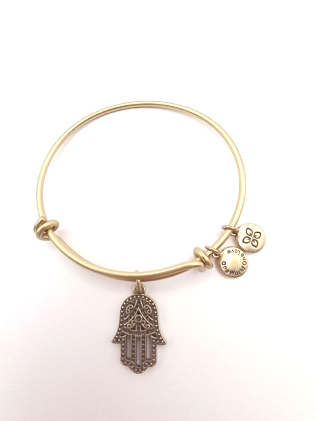 Urban Leaves German Design One World One Love Hand Bangle Gold Women