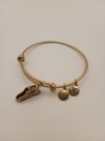 Urban Leaves ULUS001VG Bracelet Charm Gold Metal Bangle Shoe Vintage Gold Unisex