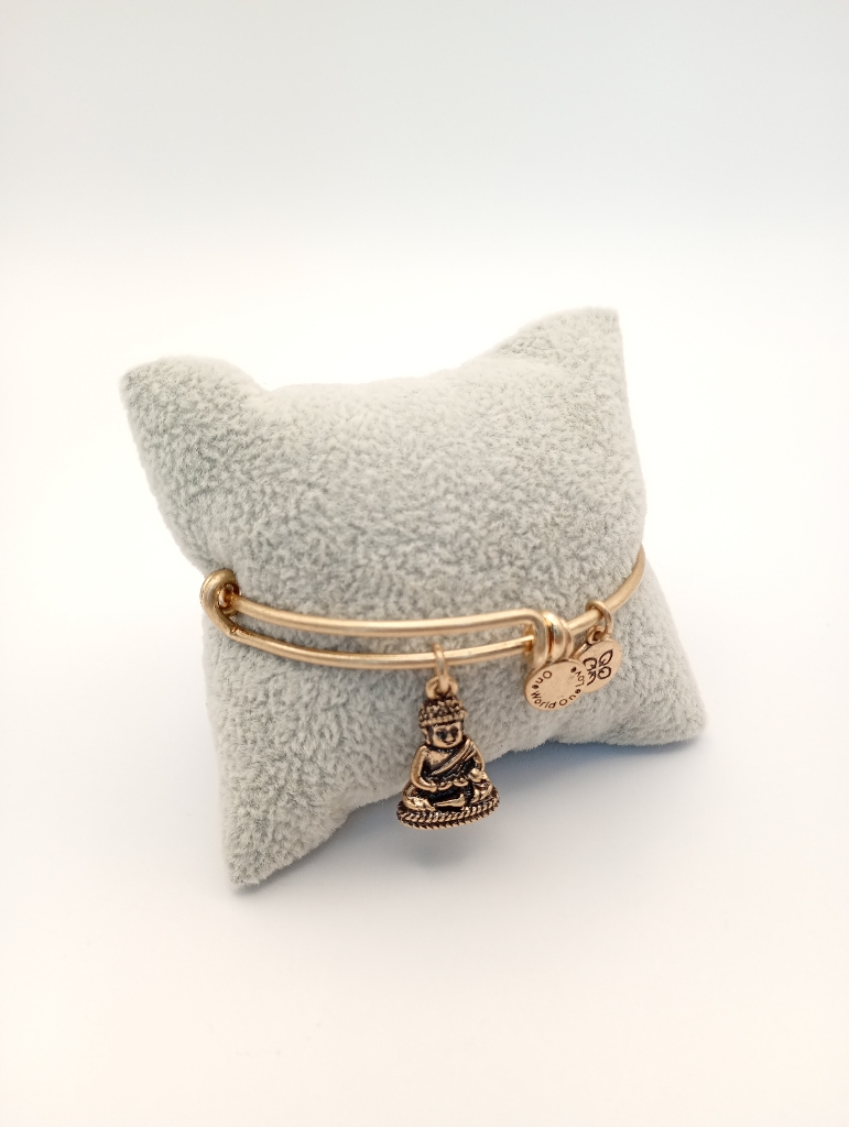 Urban Leaves ULBE003VG Bracelet Charm Gold Metal Bangle Buddha Vintage Gold Unisex