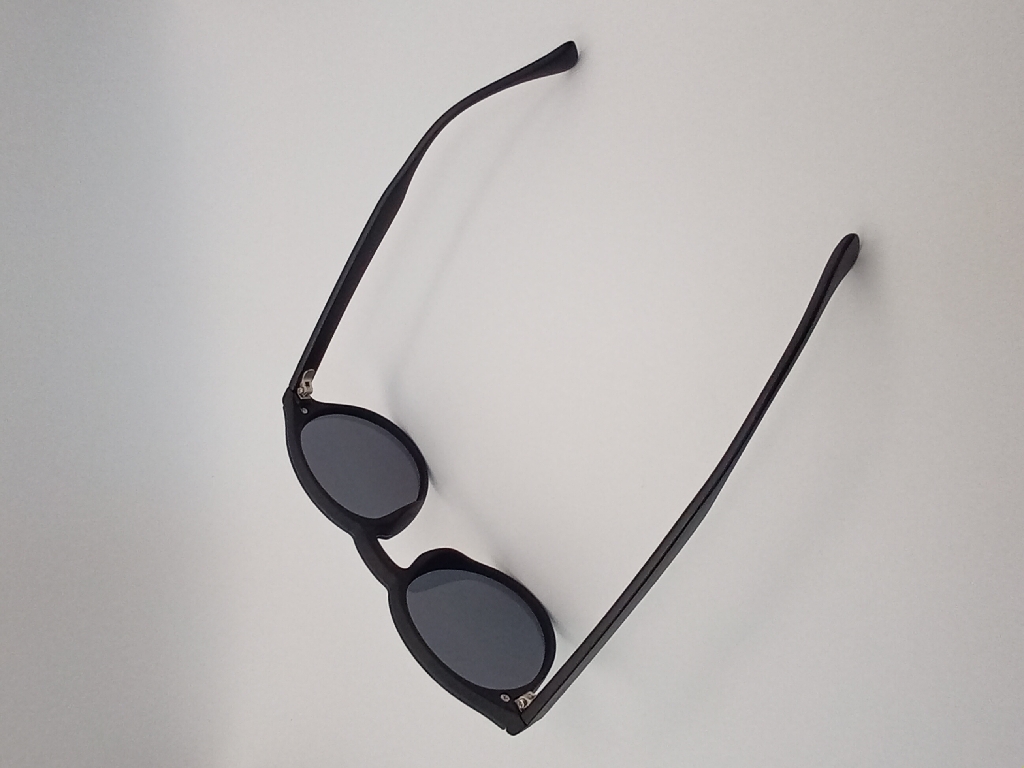 LUX-LENSED LTD SG18SUPA3005BLKB LK Sunglasses Unisex Grey Oval Black Plastic