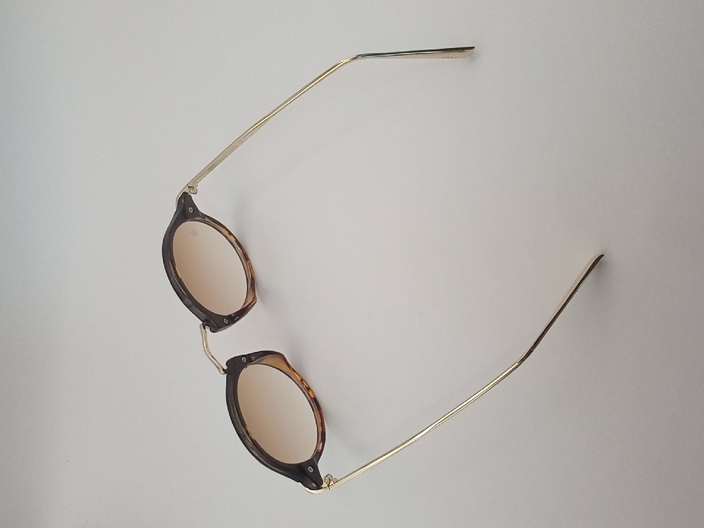 LUX-LENSES LTD SG17SUPB1023BRNBRN Sunglasses Unisex Brown Gradient Oval Brown Plastic, Metal