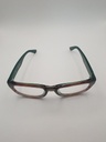 Karl Lagerfeld KL817-096 Eyewear Eyeglasses/Prescription Clear Full-Rim Rectangle Unisex Standard Barrel Hinge Brown Plastic