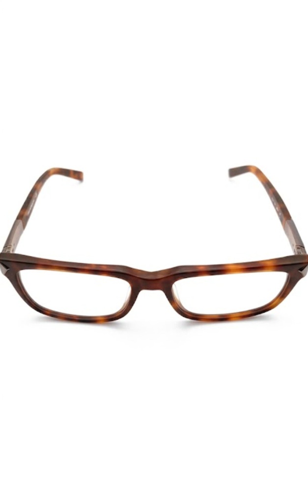 Karl Lagerfeld Eyeglasses Frame Rectangle Full-Rim Brown Unisex 135mm 45mm