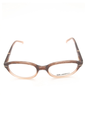 Karl Lagerfeld Eyeglasses Frame Rectangle Full-Rim Brown Women Acetate