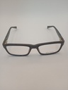 Nautica NAUTICA B103 Eyewear Eyeglasses/Prescription Clear Full-Rim Frame Rectangle Men Standard Barrel Hinge Gray Plastic