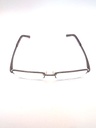 Nautica Eyeglasses Frame Rectangle Semi-Rimless Brown Unisex Metal Plastic