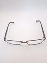 Nautica NAUTICA7239 Eyewear Eyeglasses/Prescription Clear Full-Rim Rectangle Men Standard Barrel Hinge Black Metal, Plastic