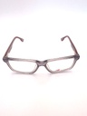 New Balance Eyeglasses Frame Rectangle Full-Rim Gray Unisex Acetate