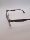 New Balance NB5099/P C03 Eyewear Eyeglasses/Prescription Clear Full-Rim Rectangle Unisex Standard Barrel Hinge Gray Plastic
