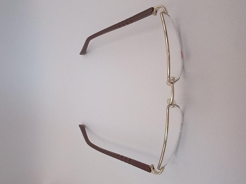 New Balance DM/LAMY/NB8005/M C01 GOLD 58-18 Eyewear Eyeglasses/Prescription Clear Semi-Rimless Rectangle Unisex Standard Barrel Hinge Gold Metal, Plastic