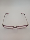 ROCHAS R09170/P C03 Eyewear Eyeglasses/Prescription Clear Full-Rim Rectangle Women Standard Barrel Hinge Purple Plastic, Metal