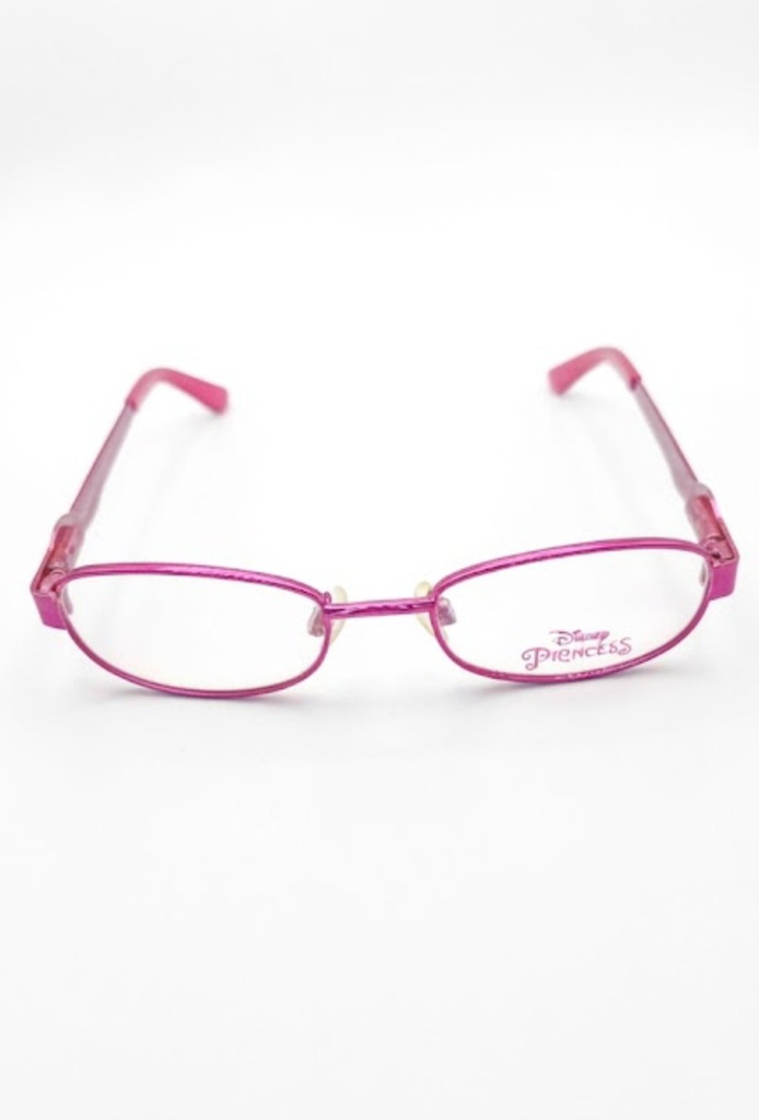 Disney Princess Kids Eyeglasses Frame Oval Full-Rim Purple Metal