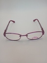 Disney Princess KGANT/RAPUNZEL02/M Eyewear Eyeglasses/Prescription Clear Full-Rim Oval Kids Standard Barrel Hinge Purple Metal